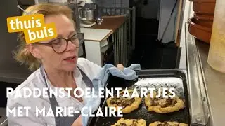 ThuisKoken | Paddenstoelentaartjes maken met Marie-Claire