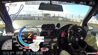 インプレッサ TC2000 57秒276　2022/12/09 DKM Tsukuba Challenge