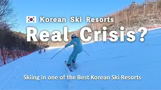 Is it true that the Korean ski resort in Crisis? l MONA YongPyong Ski Resort 4K