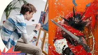 Draw paint Color, how to draw art color  64