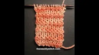 Knotted Rib Stitch