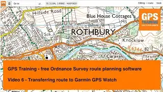 Бесплатное программное обеспечение для планирования маршрута Ordnance Survey &mdash; 6 &mdash; перенос маршрута на GPS-часы Garmin