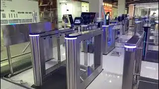 The Single Lane Swing Barrier Turnstile!