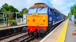 57003-47712 on the (1Z35) Statesman railtour, Shrewsbury to Eastbourne 19.08.23,