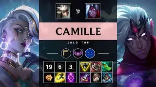 Camille Top vs Varus: Legendary - EUW Master Patch 14.16