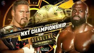 WWE NXT Deadline 2022 Official And Full Match Card HD