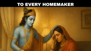 To Every Homemaker &ndash; Krishna&rsquo;s Healing Words | #VoiceOfOurGod #KrishnaSays #bhagavadgita