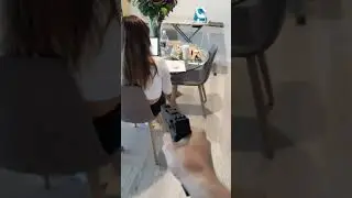 Sneaking up behind my sister with a gel blaster