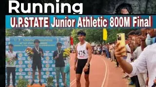 60th up.state Junior_athletics championship2025 800m final u20#Madan Mohan Malviya stadium prayagraj