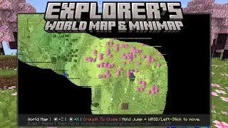 Explorer's World Map & Minimap Addon
