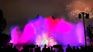 [2024] 4K Together Forever Fireworks - Rivers Of America POV - Pixar Fest Disneyland Park