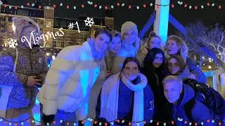 Schaatsen met de klas ⛸️ | #vlogmas1 | DOMINIQUE VAN BEEK