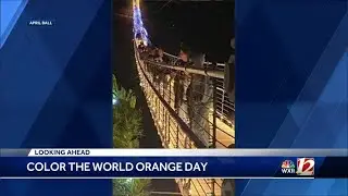 Triad locations to participate in Color the World Orange Day