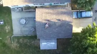 Sick drone shot