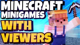Minecraft Minigame Servers w Viewers🔴