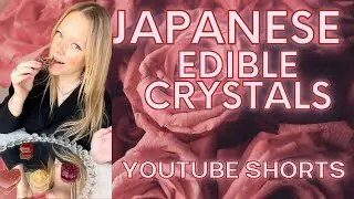 Japanese Edible Crystal Treats ~The Perfect Valentines gift ~ Youtube Shorts