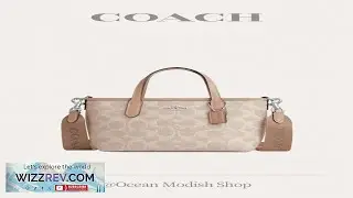 Coach City Mini Tote Bag In Signature Canvas Ladies Handbags Purse Everyday