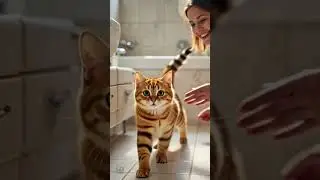Why Cats Follow You Into the Bathroom