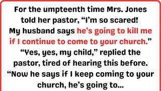 joke of the day - Mrs. Jones husband message to her pastor | funny jokes