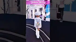 TRICKING my COPYCAT in Dress to Impress!! #dresstoimpress #shorts #roblox