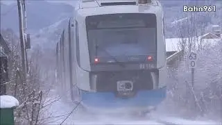 Integral der Bayerischen Oberlandbahn IM TIEFSCHNEE! | Lenggries