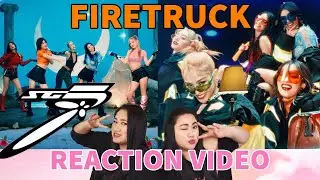 SG5 (F5VE) - Firetruck Music Video Reaction |  @beekyoote  🌙💖🔥🚒👩&zwj;🚒