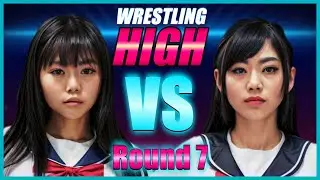 Kimiko Sakamoto VS Rin Kawamoto 7 | WRESTLING HIGH | WWE 2K25 | Japanese School Girls Wrestling