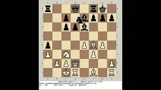Basso, Pier Luigi vs Moroni, Luca Jr | La Giostra della Rocca Chess 2024, Monselice Italy