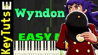 Wyndon [Pokemon Sword and Shield] - Easy Mode [Piano Tutorial] (Synthesia)