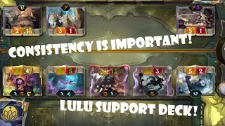 Simple decks are also strong! Lulu support deck | Legends of Runeterra Lab of Legends Part 6