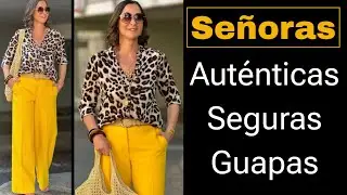 SEÑORAS GUAPAS QUE IMPONEN TENDENCIA ÚLTIMA MODA PARA MUJERES MAYORES