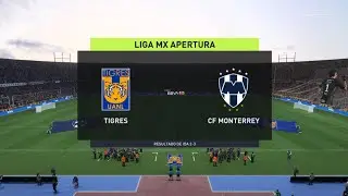 FIFA 22: Tigres vs Monterrey (GAMEPLAY PS5  modo carrera DT  - Liga MX )