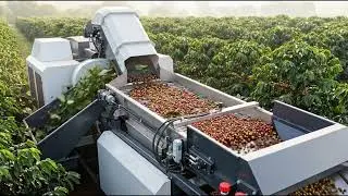 coffee production process. #foodfactory #foodprocessing #industrialautomation #factoryprocess