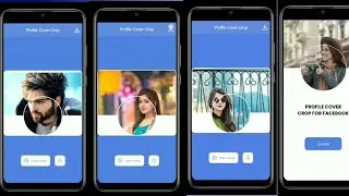 Facebook profile cover photo || Smart photo cover Maker app tutorial || AtoZ official.