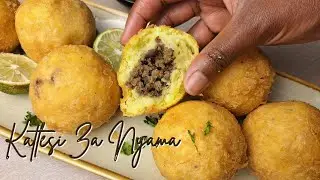 Katlesi za Nyama Recipe tamu sana | Beef Cutlets Recipe | Ramadhan snacks