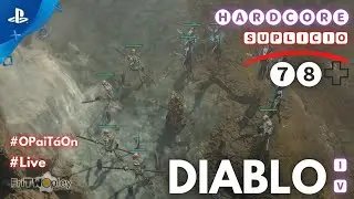 HARDCORE Supl&iacute;cio NECROMANTE Build LAN&Ccedil;A DE OSSOS EXPLOS&Atilde;O CADAV&Eacute;RICA +78 Temporada 1 PS5: Diablo 4