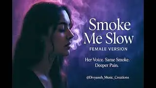 Smoke Me Slow (Female Version) | Emotional Rap | Soulful Stoner Vibes @Divyansh_Music_Creations