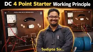 Four Point Starter Explained | Dismantle & Identify Parts of DC 4 Point Starter | DC Motor Starter