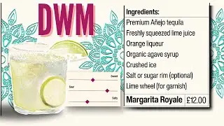 Design With Me: Cocktail Menu | Canva