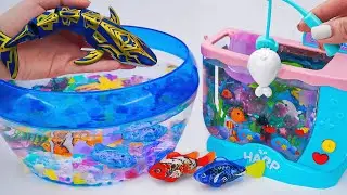 toy asmr | Harp's Fishing RC Whale Shark ASMR Satisfying with Unboxing No Talking Review Toys🐠