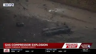 Natural gas compressor station damaged after explosion in Indiana County