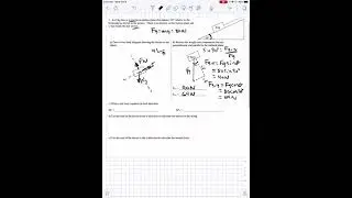 Incline force example