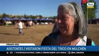 En Mulch&eacute;n celebran la novena versi&oacute;n de la Fiesta Tradicional del Trigo