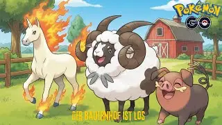 Der Bauernhof zieht in die Schlacht - Pokemon Go PVP deutsch