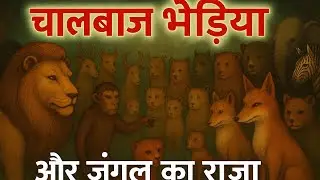 चालबाज़ भेड़िया और जंगल का राजा,झूठ बोलने वाला भेड़िया और जंगल का राजा,भेड़िये का सपना