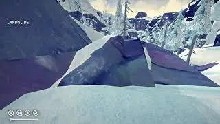 Broken Railroad - up & over the landslide shortcut