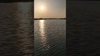 Kaveri river joining sea near Poompuhar.. Amazingly superb #travel #riverkaveri #river #riverside