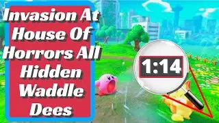 Invasion At House Of Horrors All Hidden Waddle Dees - Kirby And The Forgotten Land