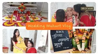 Maharashtrian Wedding Muhurat | 2025 Wedding | Vlog 4 #2025wedding #maharashtrianwedding #trending
