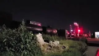 Westbound Monster UP Manifest w/Loud K3HA Blasts Through Copia St. in El Paso